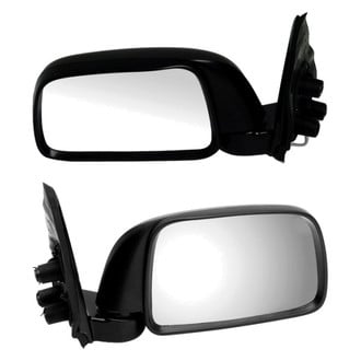 Dorman® - Driver and Passenger Side Manual View Mirror Set (Non-Heated, Foldaway)