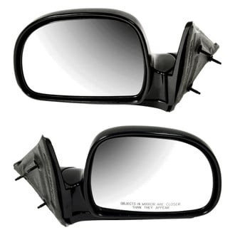 Dorman® - Driver and Passenger Side Manual View Mirror Set (Non-Heated, Foldaway)