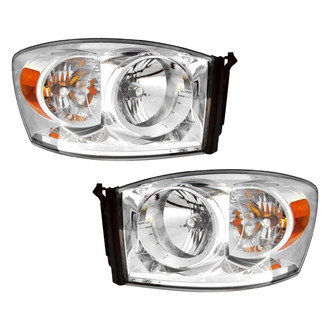 Dorman® - Driver and Passenger Side Replacement Headlight Set
