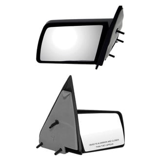 Dorman® - Driver and Passenger Side Manual View Mirror Set (Non-Heated, Non-Foldaway)