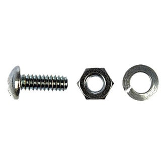 Dorman® - Natural / Zinc-Plated License Plate Fasteners