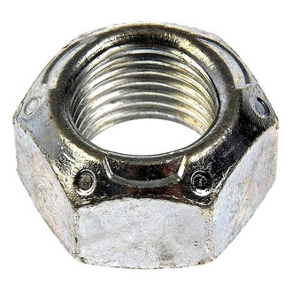 Dorman® 247-014 - Zinc with Clear Chromate Flat Seat Standard Lug Nuts