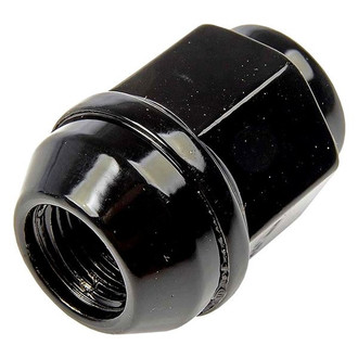 Dorman® - Black Cone Seat Dometop Capped Lug Nuts