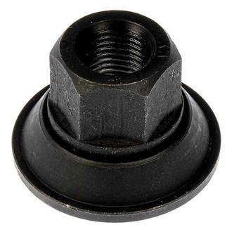 Dorman® - Black Oxide Flat Seat Flanged Lug Nut