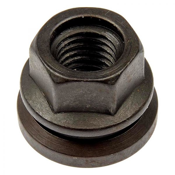 Dorman® - Black Oil Quench Flat Seat Flanged Lug Nuts