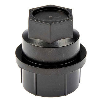 Dorman® - Black Wheel Fastener Cover