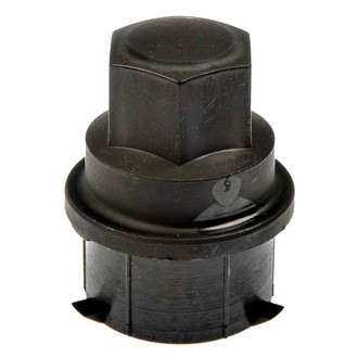 Dorman® - Black Wheel Fastener Covers