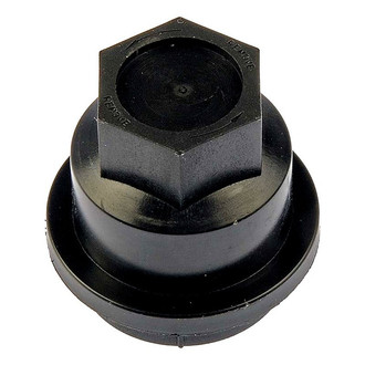 Dorman® - Black Wheel Fastener Covers