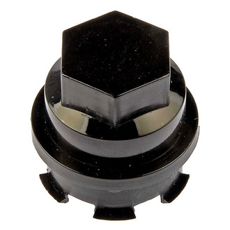 Dorman® - Black Wheel Fastener Covers