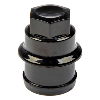 Dorman® - Black Wheel Fastener Covers