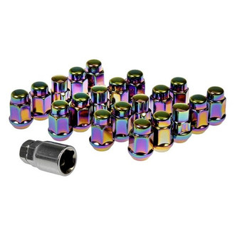 Dorman® - Neo-Chrome Cone Seat Bulge Lug Wheel Installation Kit