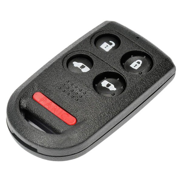 Dorman® - 4-Button Black Replacement Keyless Entry Remote Transmitter Case with Panic Button