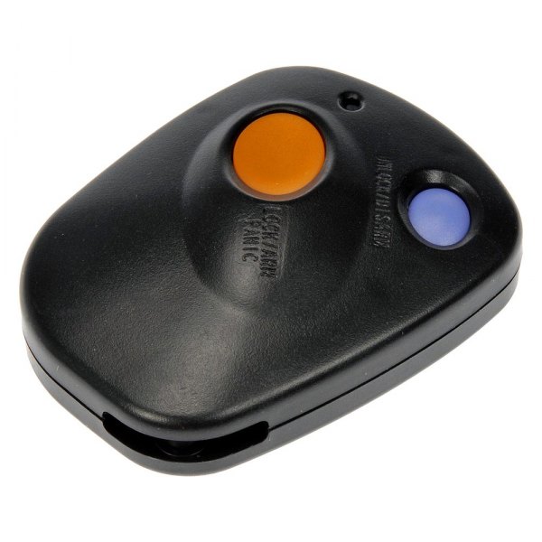 Dorman® - 1-Button Black Replacement Keyless Entry Remote Transmitter Case with Panic Button