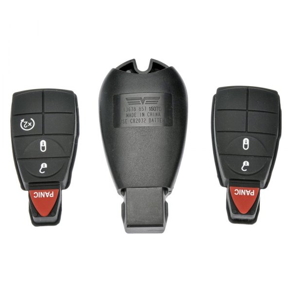 Dorman® - 3/4-Button Black Replacement Keyless Entry Remote Transmitter Case