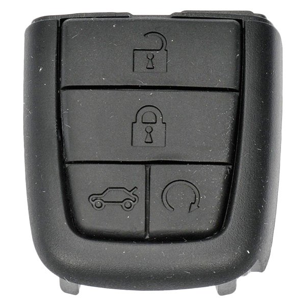 Dorman® - 3-Button Black Replacement Keyless Entry Remote Transmitter Case with Panic Button