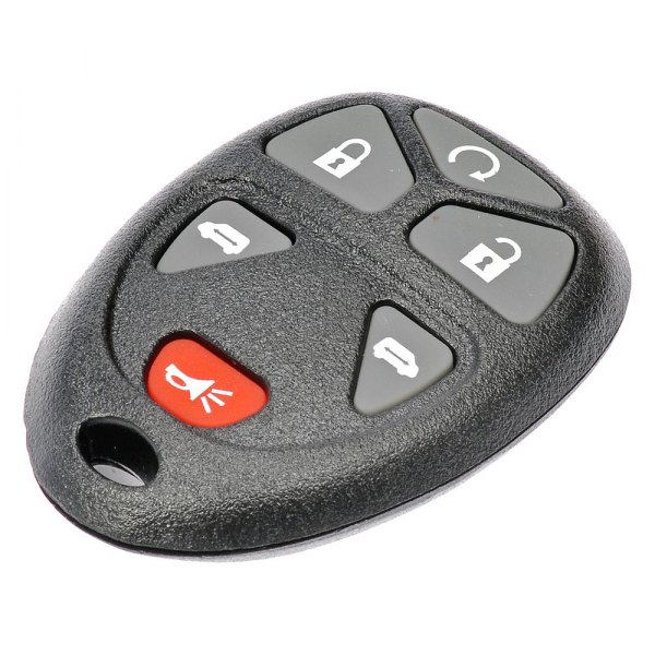 Dorman® - 5-Button Black Replacement Keyless Entry Remote Transmitter Case with Panic Button