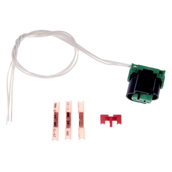 Dorman® - Black and Green Oval Mass Air Flow Sensor Connector