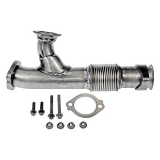 Dorman® - OE Solutions™ Passenger Side Stainless Steel Turbocharger Up Pipe Kit with Y-Connector To Y Pipe