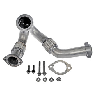 Dorman® - OE Solutions™ Driver Side Stainless Steel Turbocharger Up Pipe Kit To Turbocharger