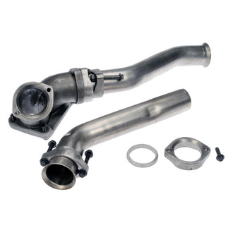 Dorman® - OE Solutions™ Driver Side Turbocharger Up Pipe Kit with Cast Iron Y-connector To Y Pipe