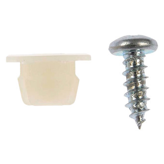 Dorman® - White / Zinc Clear License Plate Fasteners