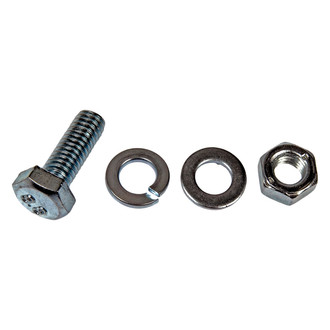 Dorman® - Natural / Zinc-Plated License Plate Fasteners