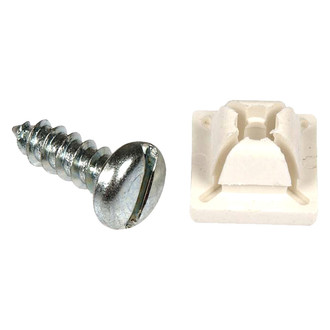 Dorman® - White License Plate Fastener Kit