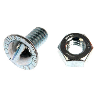 Dorman® - Natural / Zinc-Plated License Plate Fasteners
