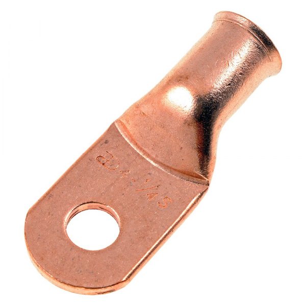 Dorman® - 1/4" 4 Gauge Uninsulated Copper Ring Terminals