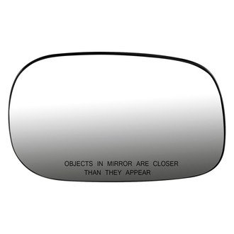Dorman® - Passenger Side Manual Mirror Glass (Non-Heated, Foldaway)