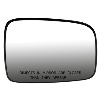 Dorman® - Passenger Side Manual Mirror Glass (Non-Heated, Foldaway)