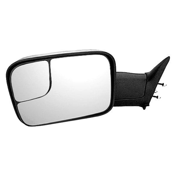 Dorman® 955-678 - Driver Side Manual Towing Mirror (Non-Heated, Foldaway)