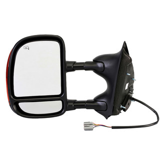 Dorman® - Driver Side Power Towing Mirror (Heated, Foldaway)