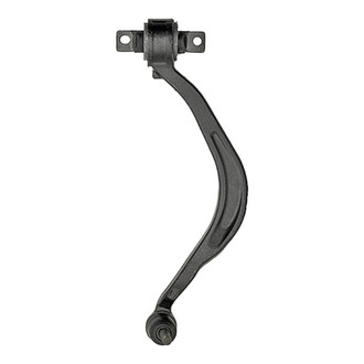 Dorman® - OE Solutions™ Front Passenger Side Lower Rearward Non-Adjustable Curved Control Arm and Ball Joint Assembly