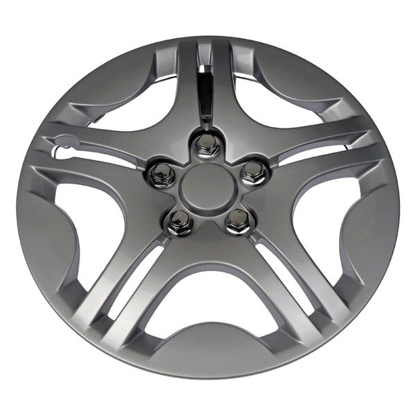 Dorman® - 15" 5-Spoke Chrome and Gray Wheel Cover