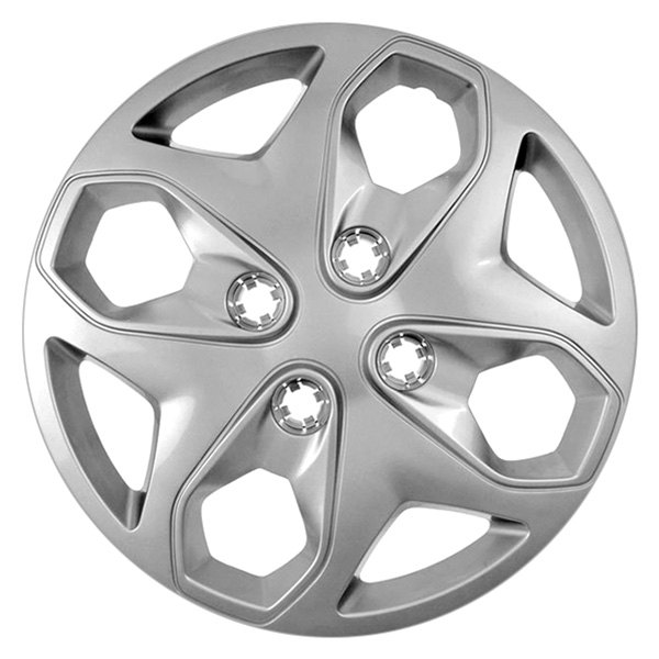 Dorman® - 15" 4 V-Spoke Gray Wheel Cover