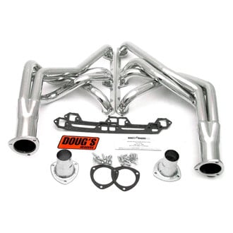 Doug's Headers® - 4-Tube Steel Metallic Ceramic Coated Long Tube Exhaust Headers