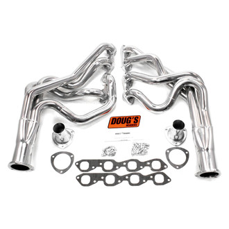 Doug's Headers® - 4-Tube Steel Metallic Ceramic Coated Long Tube Exhaust Headers