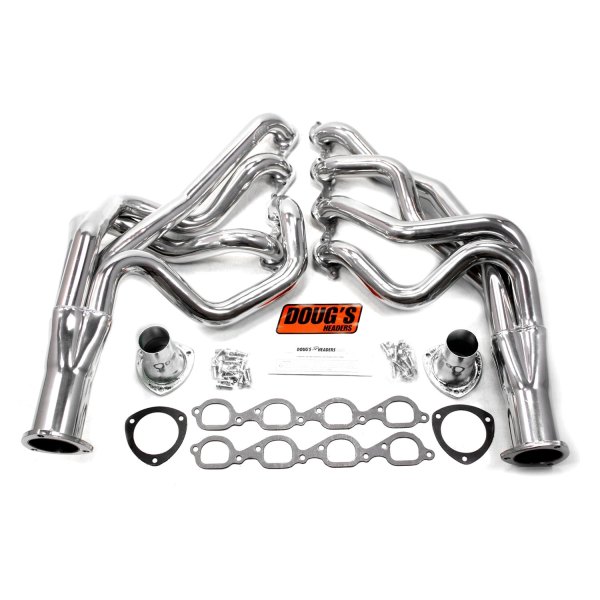 Doug's Headers® D321 4Tube Steel Metallic Ceramic Coated Long Tube