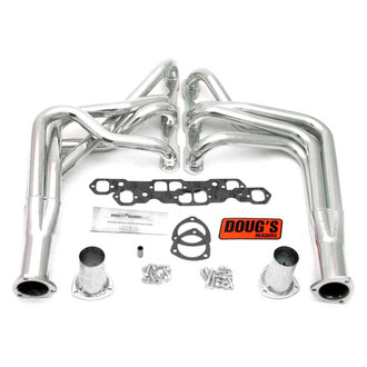 Doug's Headers® - 4-Tube Steel Metallic Ceramic Coated Long Tube Exhaust Headers