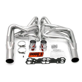 Doug's Headers® - 4-Tube Steel Metallic Ceramic Coated Long Tube Exhaust Headers