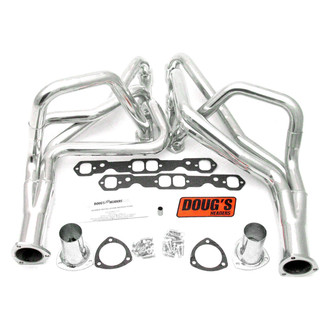 Doug's Headers® - 4-Tube Steel Metallic Ceramic Coated Long Tube Exhaust Headers