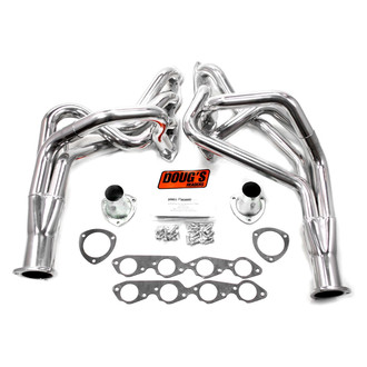 Doug's Headers® - 4-Tube Steel Metallic Ceramic Coated Long Tube Exhaust Headers