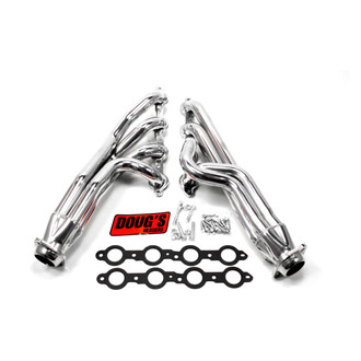 Doug's Headers® - 4-Tube Steel Metallic Ceramic Coated Short Tube Exhaust Headers