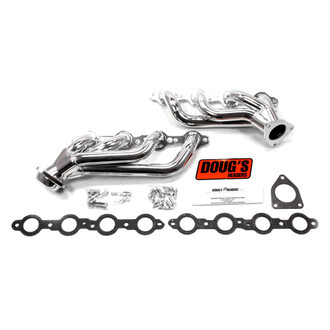 Doug's Headers® - 4-Tube Steel Metallic Ceramic Coated Long Tube Exhaust Headers
