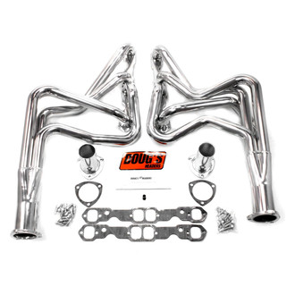 Doug's Headers® - 4-Tube Steel Metallic Ceramic Coated Long Tube Exhaust Headers