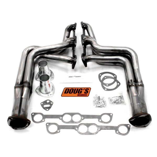Doug's Headers® D581R 4Tube Steel Raw Long Tube Exhaust Headers