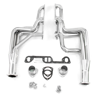 Doug's Headers® - 4-Tube Steel Metallic Ceramic Coated Long Tube Exhaust Headers