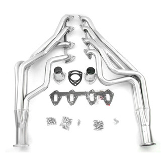 Doug's Headers® - 4-Tube Steel Metallic Ceramic Coated Long Tube Exhaust Headers