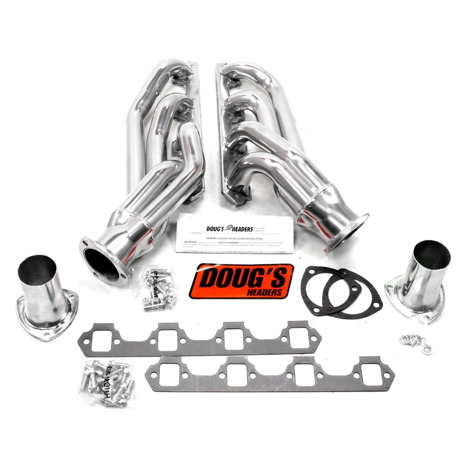 Doug's Headers® D665 4Tube Steel Metallic Ceramic Coated Short Tube